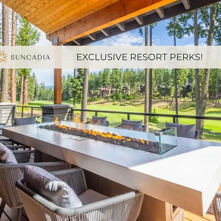 Suncadia 4 Bdrm Home With Hot Tub Overlooking Golf Course